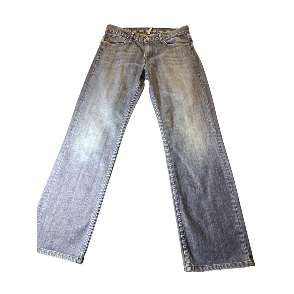 Earnest Sewn Fuller 352 Parker Mens Straight Leg Blue Jeans Size 30x31 Indigo